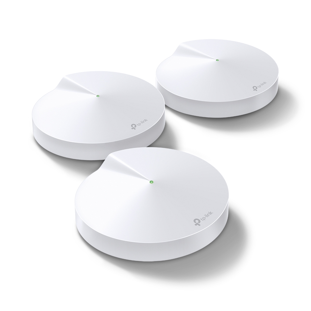 TP-Link - (2-Pack) AC1300 Whole Home Mesh Wi-Fi System - White (Deco M5)