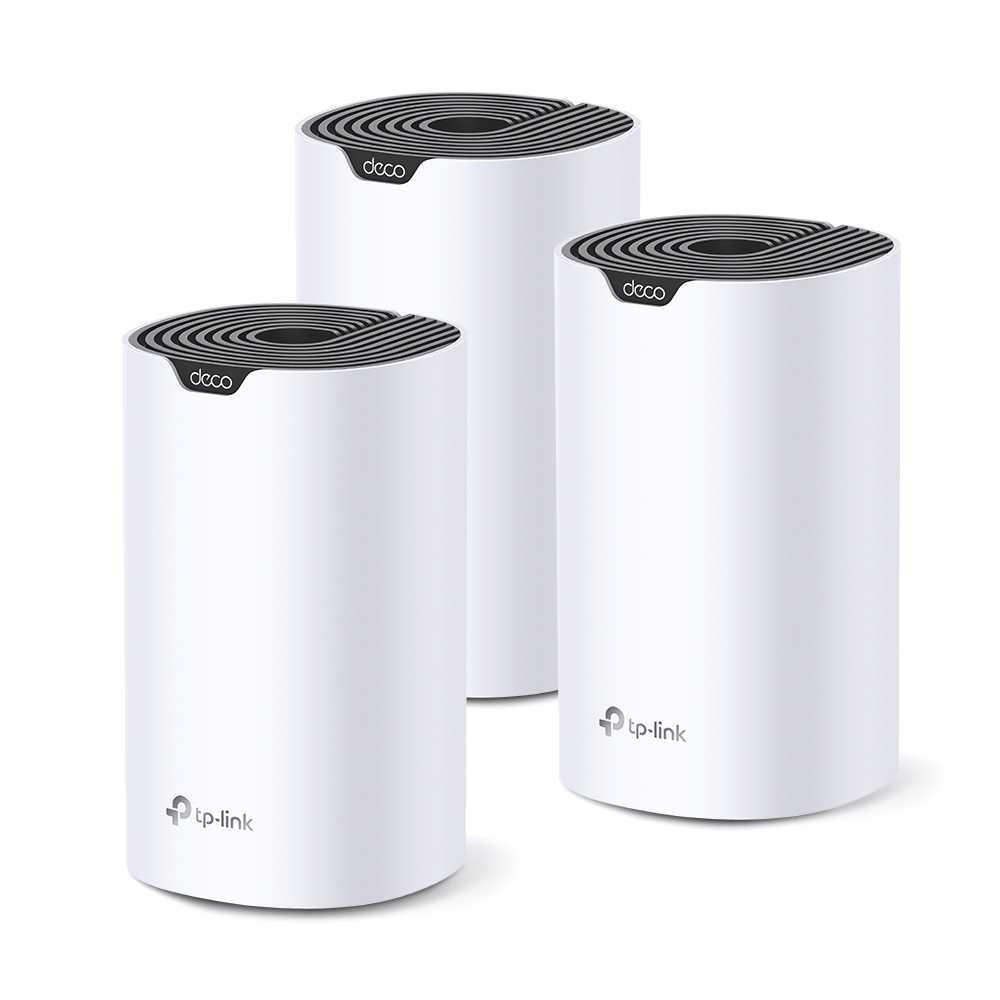 TP-Link - (2-Pack) AC1900 Whole Home Mesh Wi-Fi System - White (Deco S7)