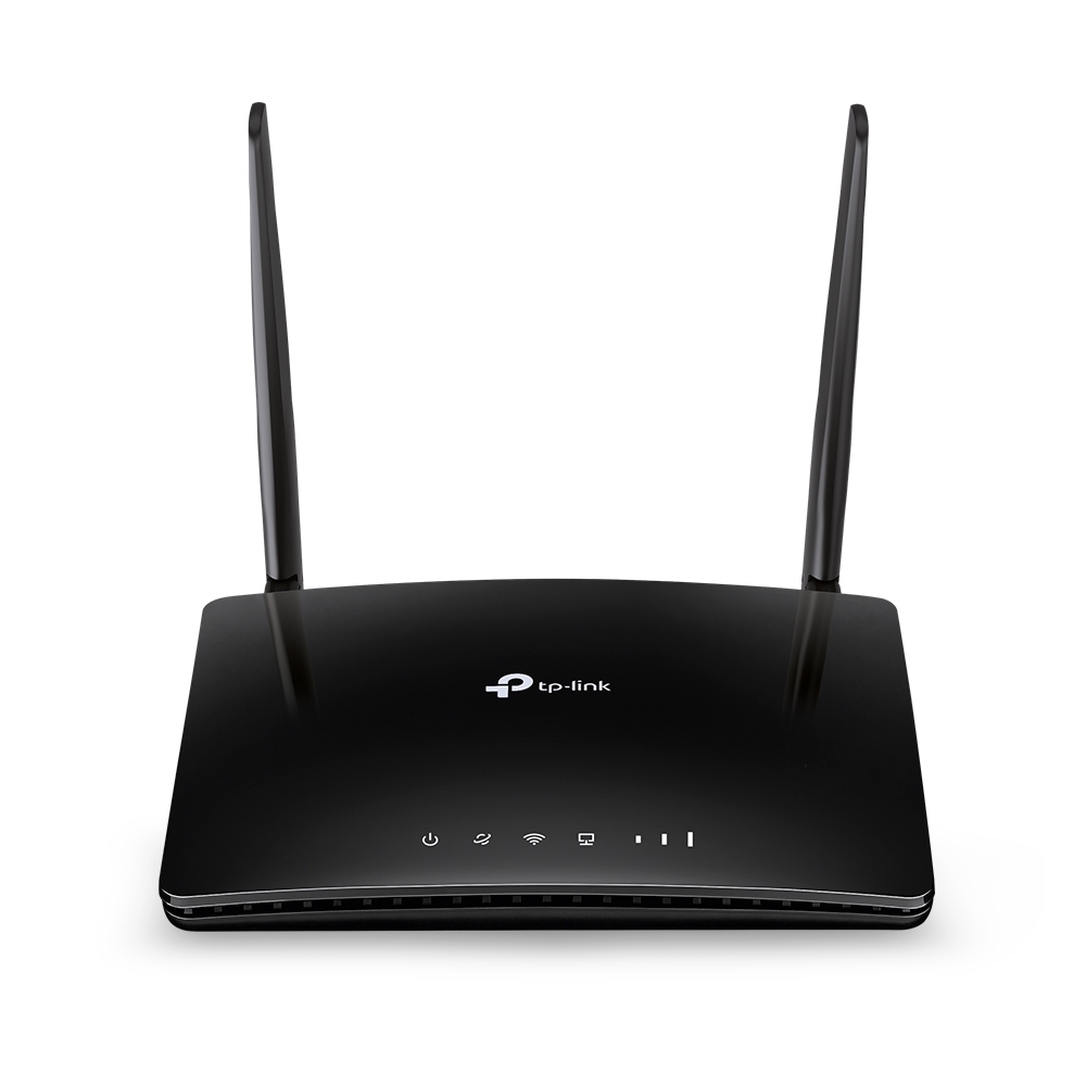 TP-Link - AC1200 Wireless Dual Band 4G LTE Router - White (Archer MR402)