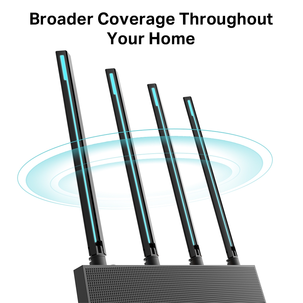 TP-Link - AC1900 Wireless Dual-Band MU-MIMO Gigabit Router - Black (Archer C80)