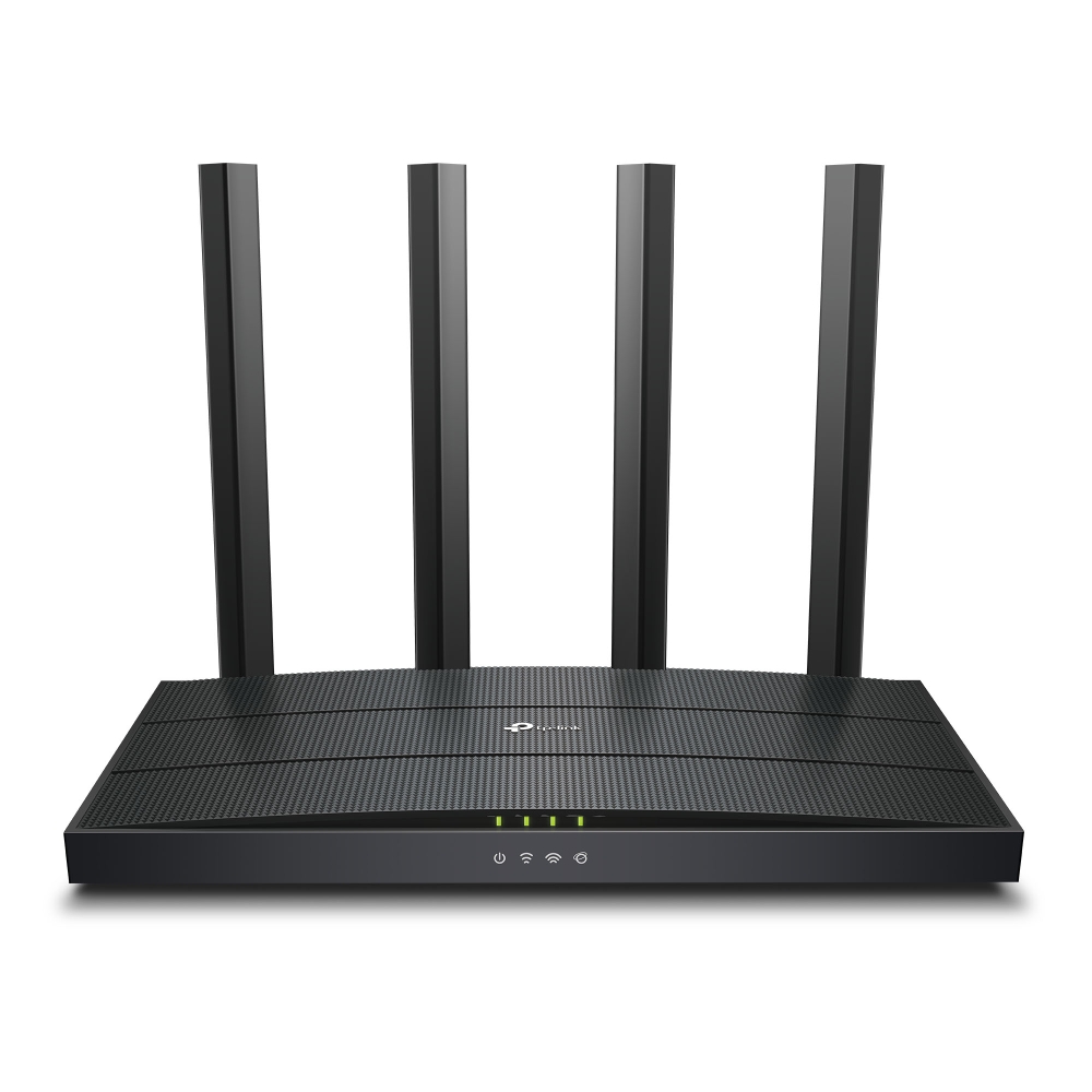 TP-Link - AX1500 Dual-Band Wi-Fi 6 Router - Black (Archer AX12)