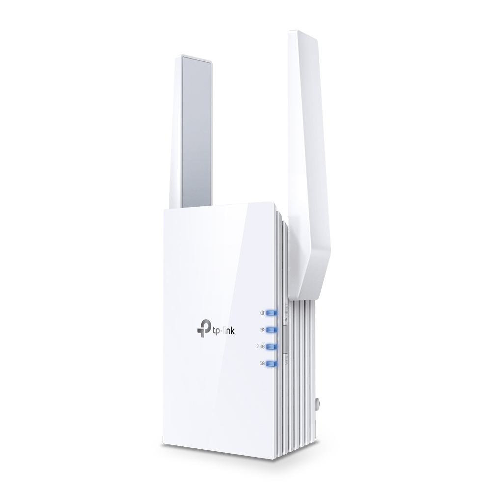 TP-Link - AX3000 Mesh Wi-Fi 6 Range Extender - White (RE705X)